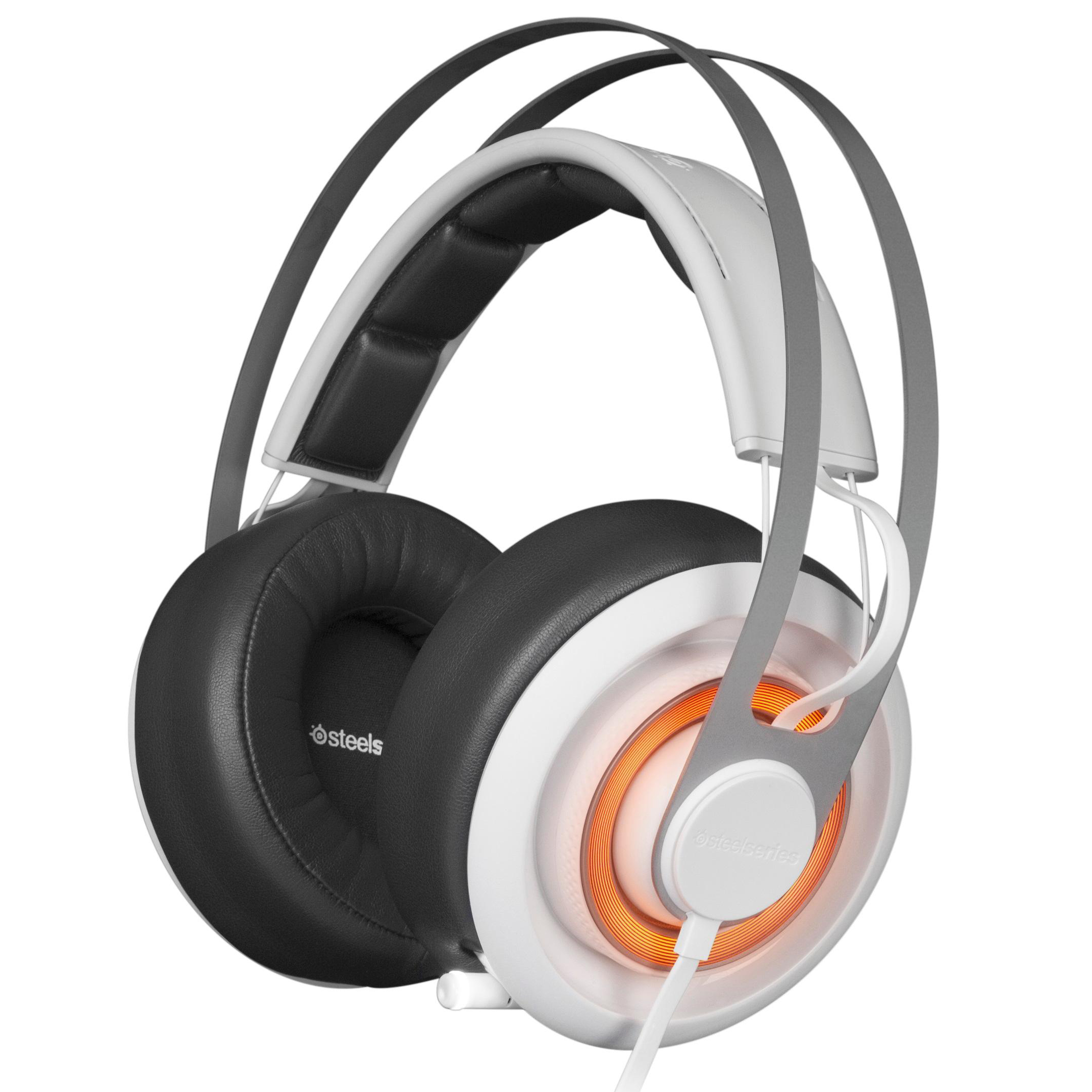 SteelSeries Siberia Elite Prism White هدست استیل سریز دالبی سیبریا الایت سفید Dolby 7.1 gaming heads